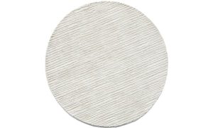 Alfombra Structure, gris/blanco. Ø150cm.