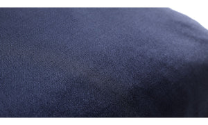 Cojín Velvet, azul oscuro. L40xL59cm.