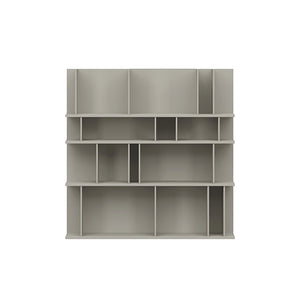 [Como - 1110] Sistema de pared Como, lacado gris ceniza mate