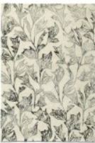 Alfombra Feuille, verde. L170xL240 cm
