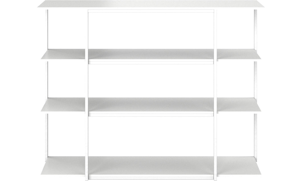 Consola Bordeaux, laca blanca mate/estructura lacada blanca mate. A96xL32xL125cm.